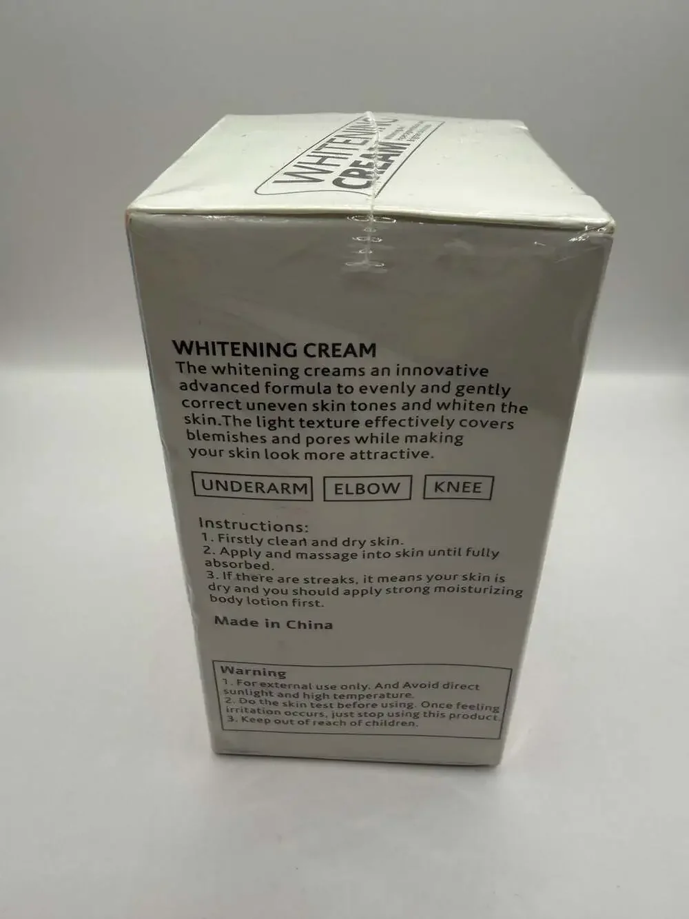 Paminify Whitening Cream for Underarm, Knee, and Elbow - 50g